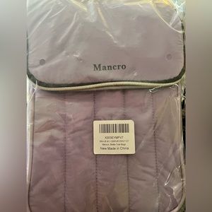 Mancro Bottle Tote Bag Only. Can be used as a cooler for storing baby bottles.